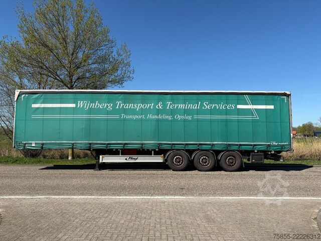 Curtain sided Fliegl SDS 350 Lift-Axle / BPW Disc / NEW APK-TÜV / NL...