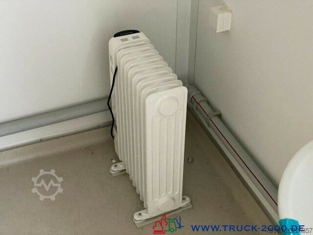 Reboque aberto com lona  Sanitär Toiletten Container NEU 6 Toiletten
