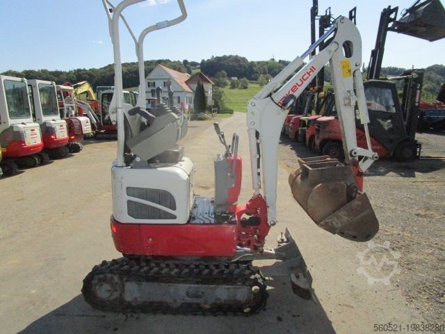 Μίνι εκσκαφέας Takeuchi TB 210R - mechan. Schnellwechsler +3 Löffel