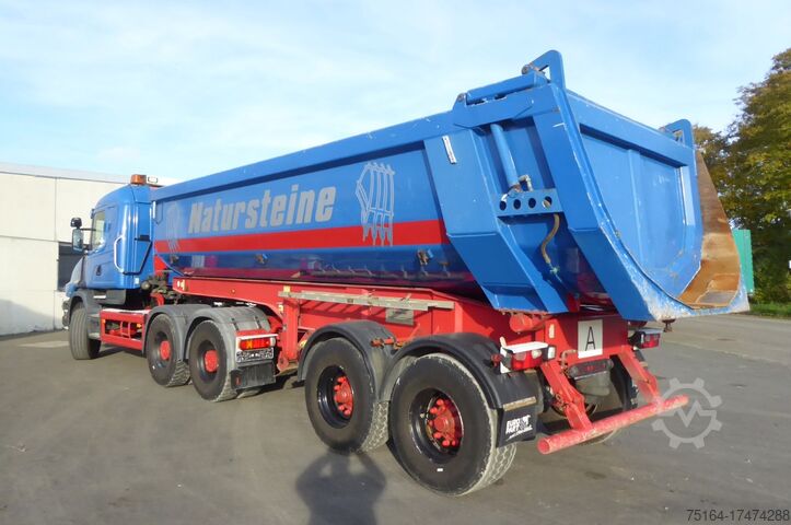 Standard SZM SCANIA T124-470 CA 6x4 kompl. Zug Carnehl CHKS