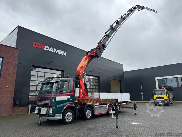 Kamion sa kranom Volvo FH 520 8x2 Effer 850 + Fly jib, winch Euro 5