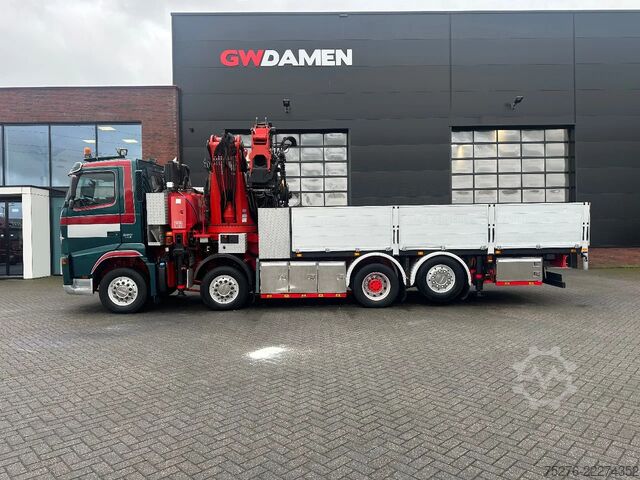Kamion sa kranom Volvo FH 520 8x2 Effer 850 + Fly jib, winch Euro 5