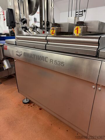 Linije za rezanje in pakiranje kuhane mesnine Weber and Multivac CCS405 and R535