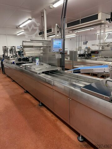 Linije za rezanje in pakiranje kuhane mesnine Weber and Multivac CCS405 and R535