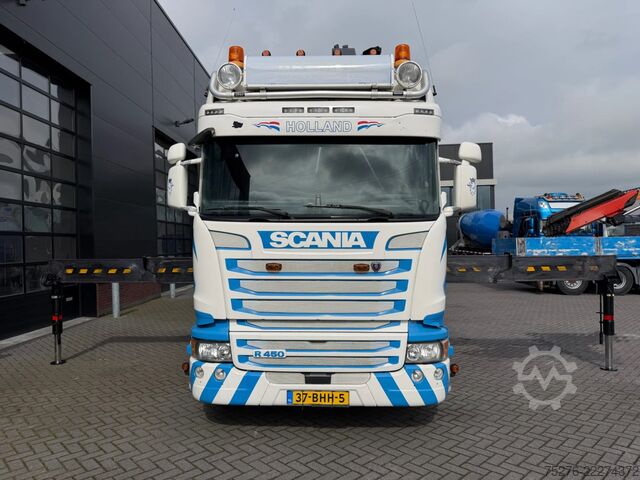 Tovornjak z žerjavom Scania R450 6x2 HMF 5020-K7+2 ,Winch Euro 6