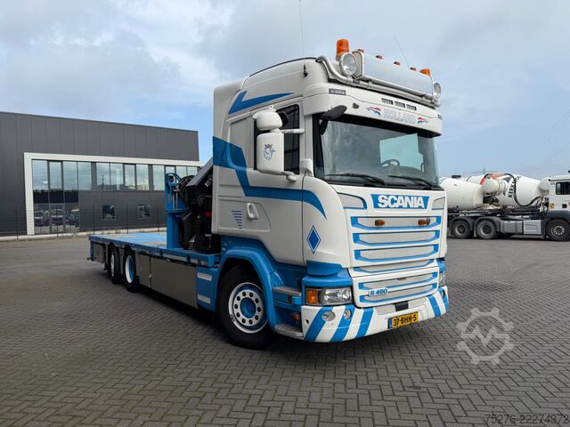 Tovornjak z žerjavom Scania R450 6x2 HMF 5020-K7+2 ,Winch Euro 6