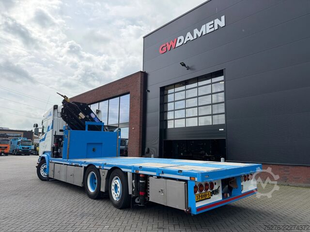 Tovornjak z žerjavom Scania R450 6x2 HMF 5020-K7+2 ,Winch Euro 6