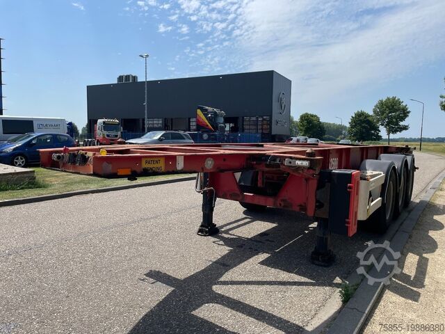 Konteineru pārvadājumi Van Hool 3B0074 20 FT Chassis / Tank / ADR / BPW Axles /...