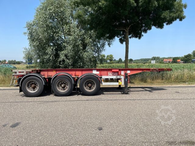 Konteineru pārvadājumi Van Hool 3B0074 20 FT Chassis / Tank / ADR / BPW Axles /...