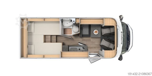 Caravana semiintegrada SUNLIGHT V 66 Adventure Edition