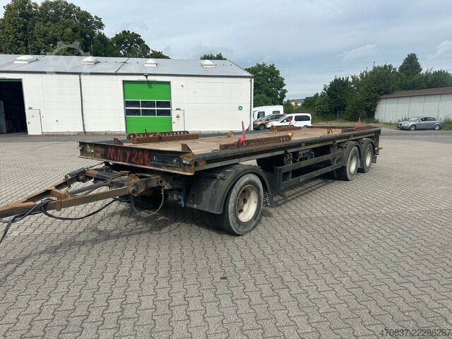 Remorcă roll off Reisch REA-24Z / Absetzmulde / TüV 12-26
