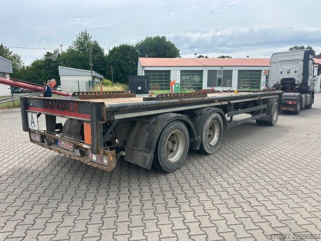 Remorcă roll off Reisch REA-24Z / Absetzmulde / TüV 12-26