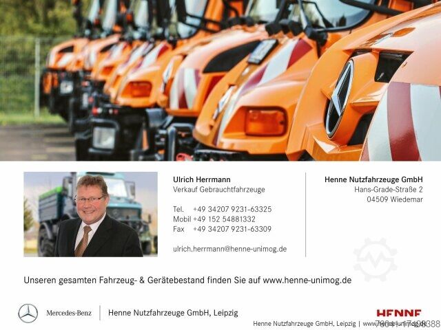 农业机械 Hauer Frontlader für Unimog UGE U 318