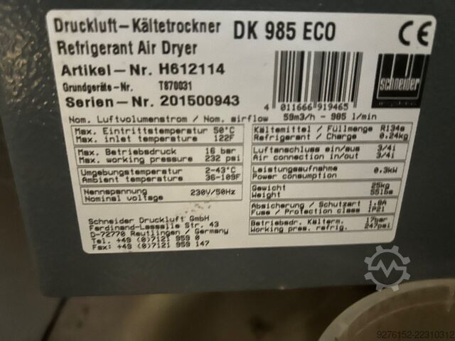 Kompressori Schneider Unimaster UNM 620-270 ST