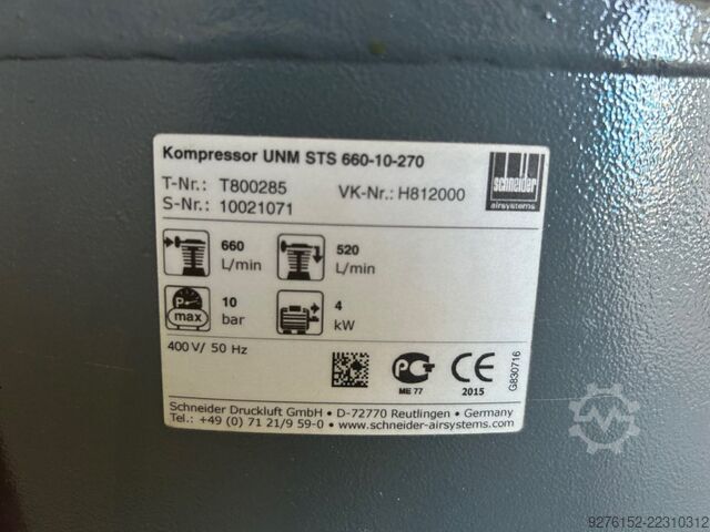 Máy nén khí Schneider UNM STS 660-10-270 + DK 985Eco