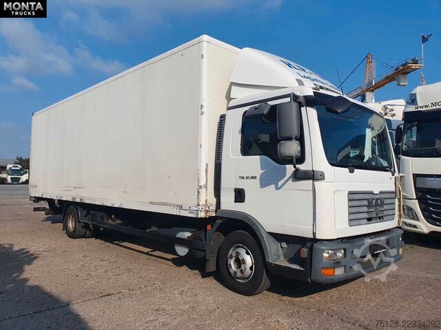 Skåpbil MAN TGL 8.180, Koffer, LBW, Schaltgetriebe, Export
