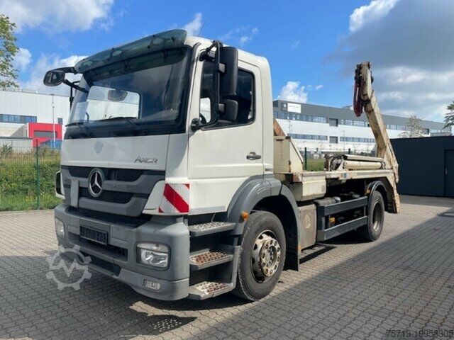 Skip truck Mercedes-Benz 1833 4x2 Axor Meiller AK12LT