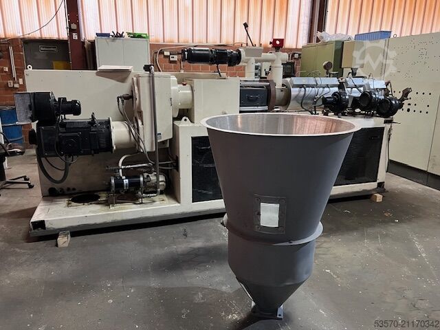 Doppelschneckenextruder, konisch Reifenhäuser BT 1000-2-63K