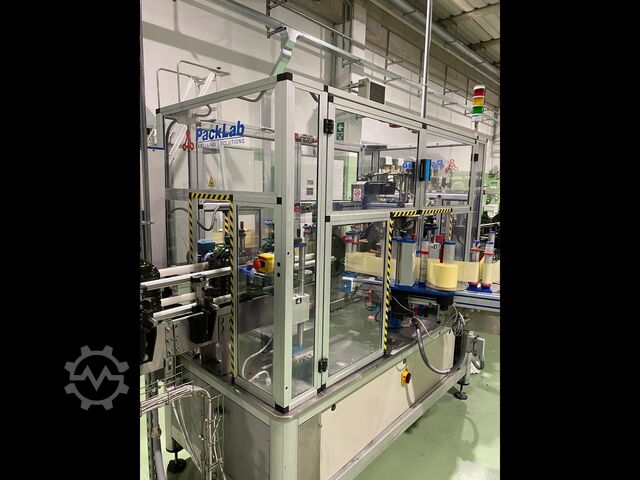 Gebrauchte Etikettiermaschine PE Pack Lab 6000 bph P.E. Labellers Pack Lab