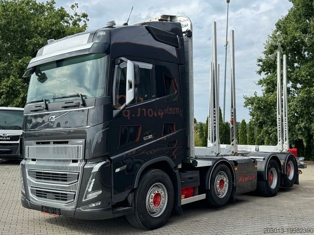 Kamion za prijevoz drva VOLVO FH16 750 8X4 Holztransport Alukar TOP!
