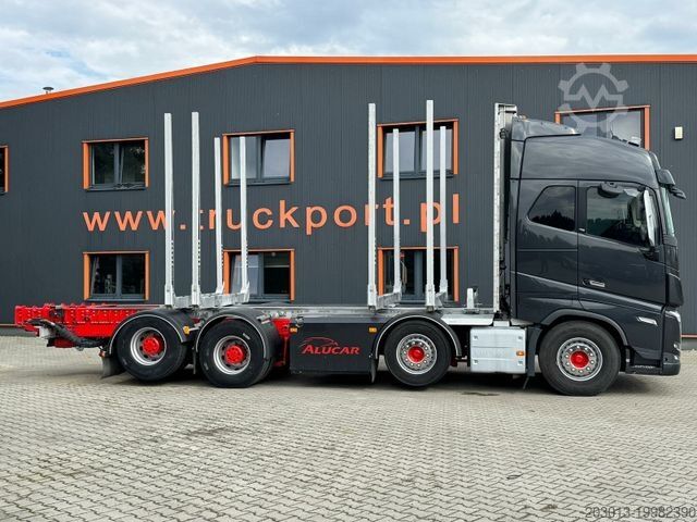 Kamion za prijevoz drva VOLVO FH16 750 8X4 Holztransport Alukar TOP!