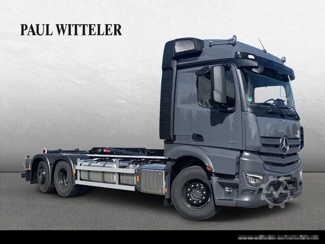 Roll-off tipper truck MERCEDES-BENZ MB Actros 2551 L ENA ABROLLK./HIAB ULTIMA 21 S