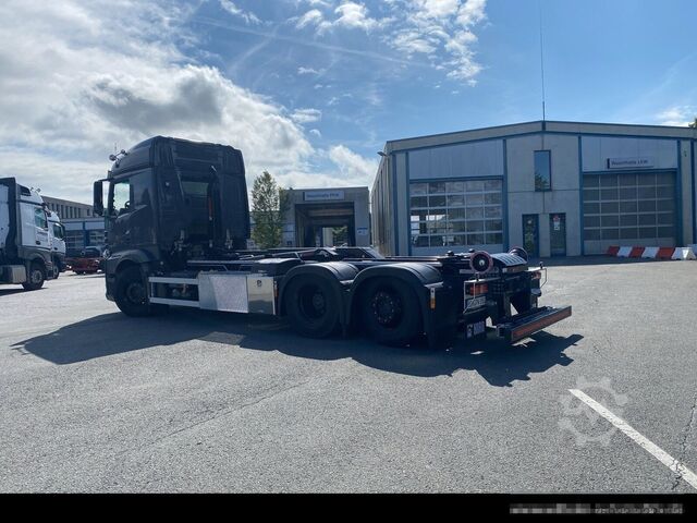 Roll-off tipper truck MERCEDES-BENZ MB Actros 2551 L ENA ABROLLK./HIAB ULTIMA 21 S
