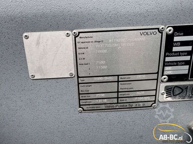Autocarro de turismo VOLVO 9500, 50 Sitze, Euro 6