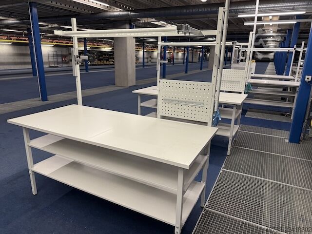 Arbejdsplads / Pakbord, 2m x 0,90m  