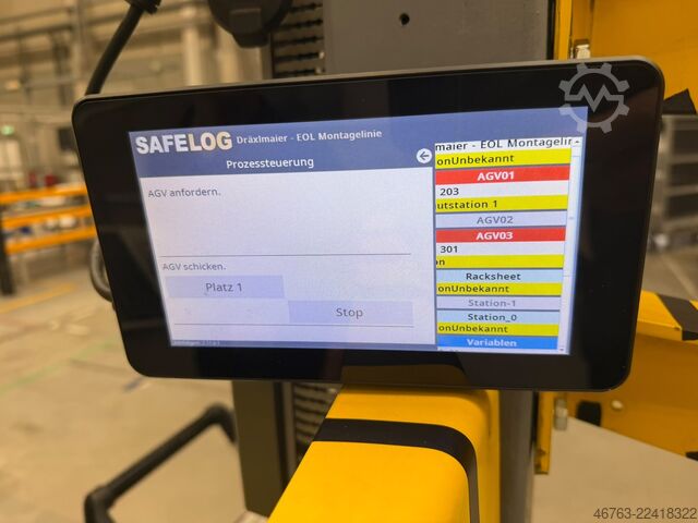 Automated guided vehicles (AGVs) SAFELOG GmbH AGV M4