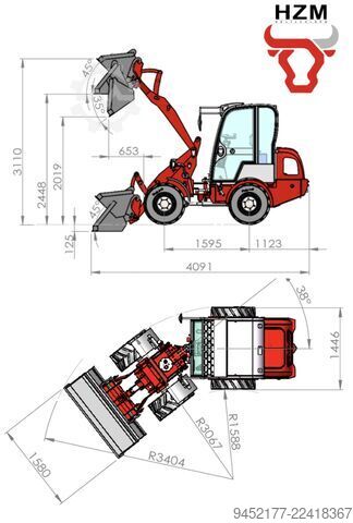 Cargador HZM 810 Profi
