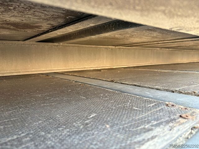 Swap body open Wecon Verzinkte 7,82m BDF Plattform mehrfach