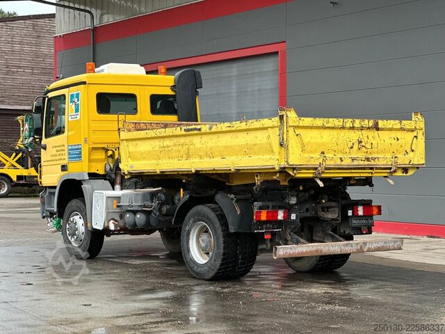 Three-sided tipper truck MERCEDES-BENZ 1844 AK MEILLER DSK AHK ALLRAD