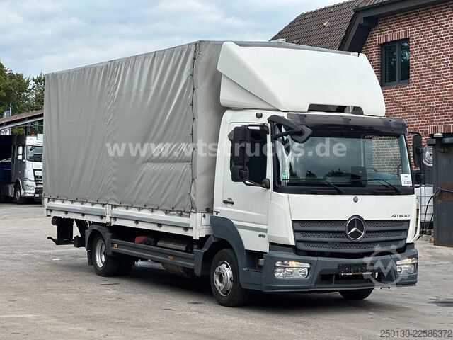 Furgon me perde anësore MERCEDES-BENZ Atego 816 4x2 Ladebordwand Bordwände
