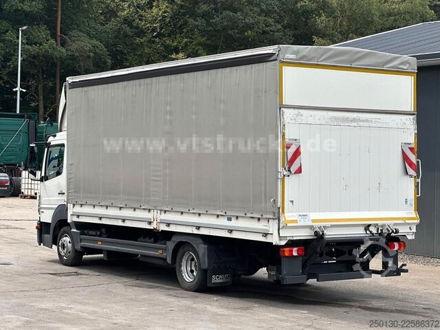Furgon me perde anësore MERCEDES-BENZ Atego 816 4x2 Ladebordwand Bordwände
