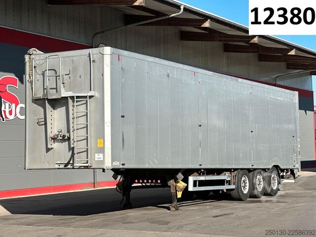 Semirremolque con piso móvil H&W HWDKSS38 Schubboden/Rollplane/Liftachse & NLA