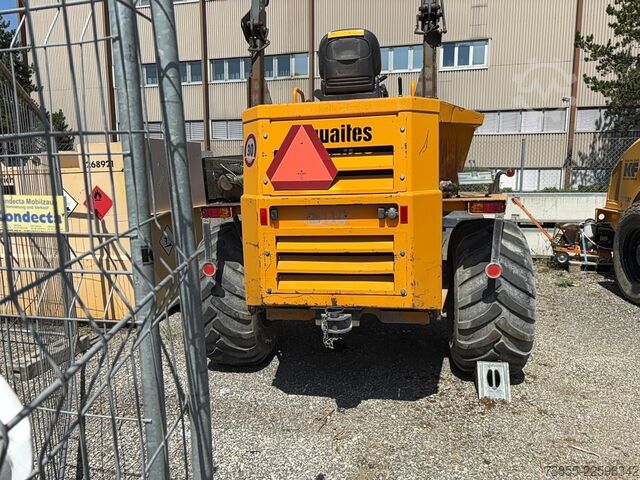 Mini dumper Thwaites MACH 597 engine damage