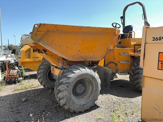 Mini dumper Thwaites MACH 597 engine damage