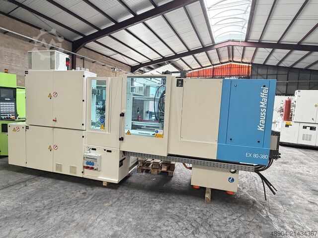 термопластавтомат KraussMaffei EX 80-380 vollelektrisch/full electrical