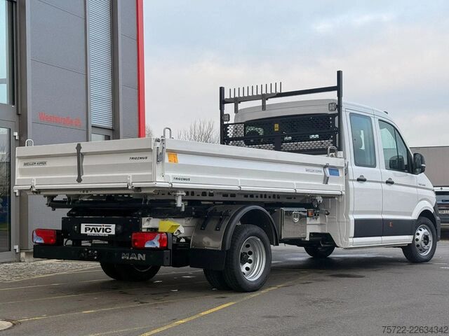 3-sided tipper MAN TGE 6.160 4x2 SB DOKA Meiller 3-S Kipper