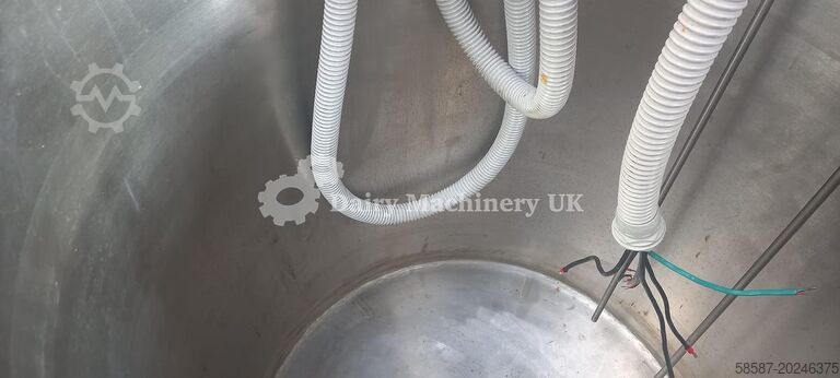 Melkepartipasteurisator 600 L med betjeningspanel og diagramopptaker Dairy Machinery UK BPT 600