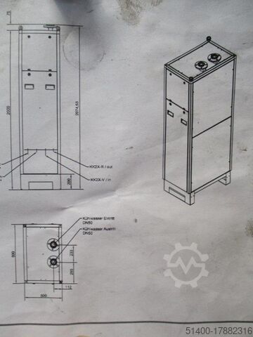 廃熱利用熱交換器 Glen Dimplex Wärmetauscher Wasser-Wasser 2KTE080G