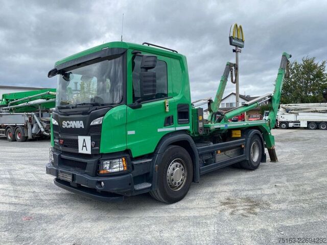 شاحنة قلابة SCANIA P 280 4x2 Absetzkipper Meiller Funk Euro 6D