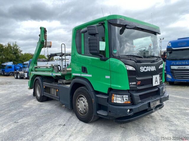 شاحنة قلابة SCANIA P 280 4x2 Absetzkipper Meiller Funk Euro 6D