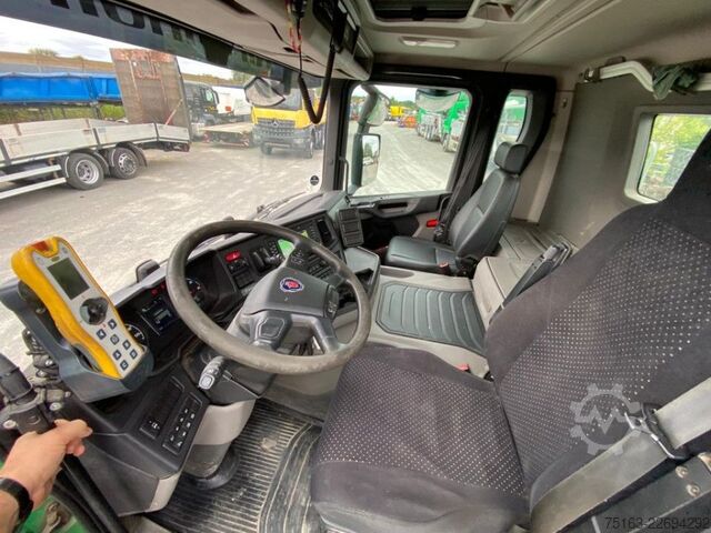 شاحنة قلابة SCANIA P 280 4x2 Absetzkipper Meiller Funk Euro 6D