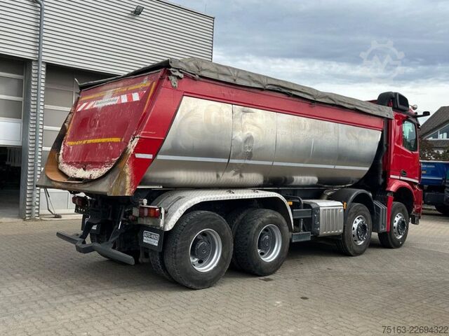 شاحنة قلابة MERCEDES-BENZ Arocs 3245 K 4 Achs Muldenkipper Meiller Thermo