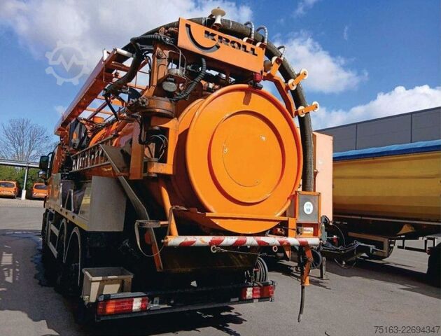 شاحنة صهريج فراغية MERCEDES-BENZ Actros 2841 L 6x2 Saug + Spülwagen Kroll Kombi