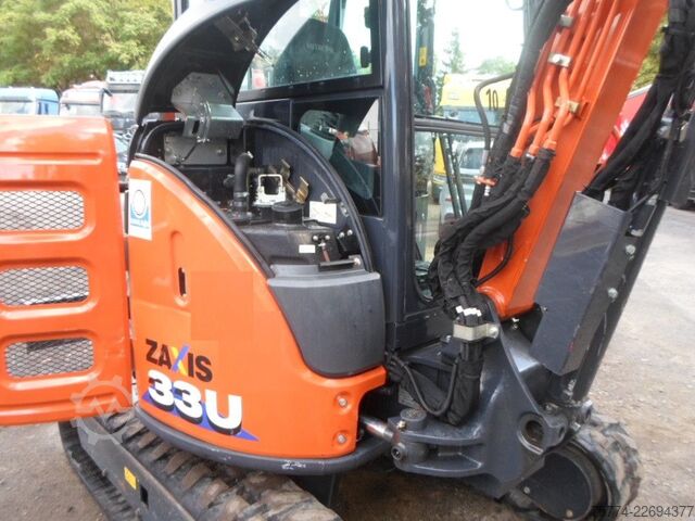 Minibagr HITACHI ZX 33 U-6-CLR