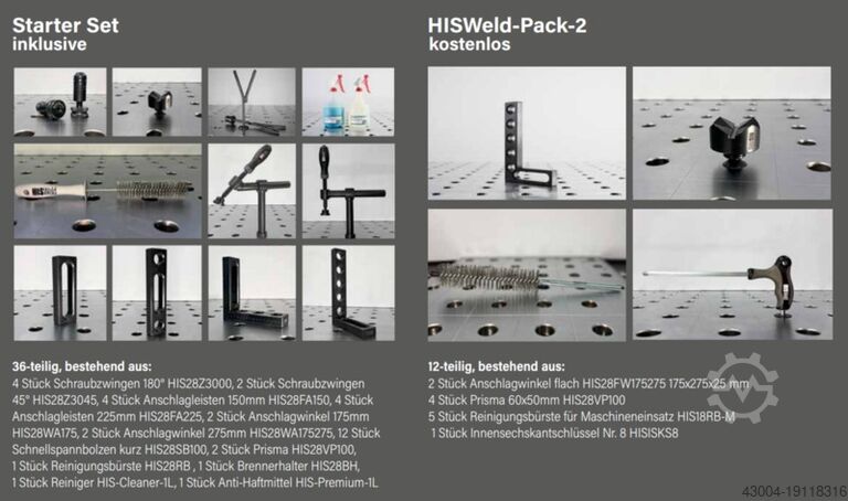 Svetsbord HISWeld HIS28V31510 - Aktion