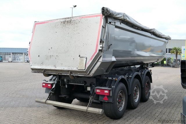 Tipper semitrailer  BBKraft KI 7.5, Stahl, Hardox, 25m³, Luft-Lift
